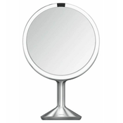 Simplehuman Kozmeticko ogledalo Senzor TRIO MAX, s DUAL LED rasvjetom, 1x/5x/10, punjiva
