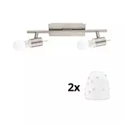Eglo - LED spot svetiljka MY CHOICE 2xE14/4W/230V hrom/bela