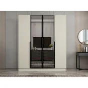 Hanah Home ormar sa reflektujucim staklom Nisa 20618, 180 cm, pešcar