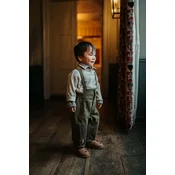 Donsje Hlače na naramnice za dojenčke Lewes Overalls