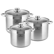 KINGHoff 6-delni lonci 7 l/ 5 l/ 4 l KH4309