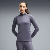 PUMA RUN VELOCITY CLOUDSPUN Quarter-Zip Top Women, Women, Inky Depths, XS
