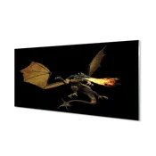 tulup.si Zidna obloga za kuhinju Protipožarni dihanje zmaj 125x50 cm