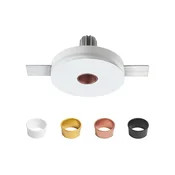 VGRADNA SVETILKA ZA UPORABO V OMETU IP40/540lm/3000K BELA RAL 9003 RELIEF LL8819