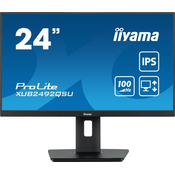 IIYAMA ProLite XUB2492QSU-B1 60,96cm (24") 2K IPS 100Hz HDMI/DP zvočniki monitor