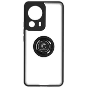 AVIZAR Etui za Xiaomi 13 Lite Bi-material Metal Ring Video Support crn, (20544135)