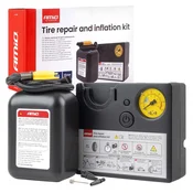slomart AMiO Komplet za popravilo pnevmatik z 12V kompresorjem (19mm)