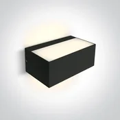 ZIDNA LAMPA E27/12W/IP65/230V ANTRACIT