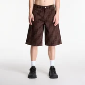 Kratke hlače adidas Monogram Jorts Aurora Coffee 38