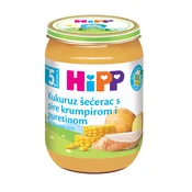 Hipp 6200 Kašica Kukuruz šecerac s pire krumpirom i puretinom