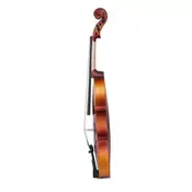 VEVOR Violinski komplet polne velikosti 4/4 600x210x85 mm rjave barve