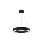 LED2 - LED prigušiva luster na sajli SATURN LED/50W/230V 3000K/4000K crna