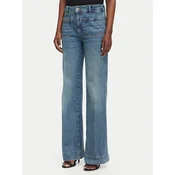 Liu Jo Jeans hlače UF6196 D4854 Modra Flare Fit