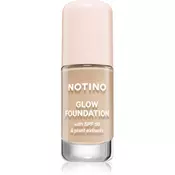 Notino Foundation Glow foundation with SPF 50 & plant extracts posvetlitvena podlaga SPF 50 01 Light Warm 30 ml