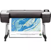 HP Designjet T1700dr large format printer Thermal inkjet Colour 2400x1200 DPI 1118x1676 mm (1VD88A)
