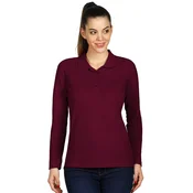 EXPLODE LINDA ženska polo majica dugih rukava Boja: Bordo Velicina: XXL