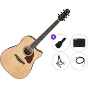 Ibanez AAD51CE-NT Premium SET Natural Elektroakustična dreadnought