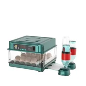 SupplySwap Avtomatski inkubator za jajca, zasnova tipa predal, avtomatsko dopolnjevanje vode, 15 jajc EU vtič 220v, (5000239113)