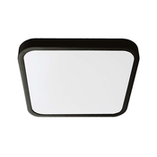 LED Kopalniška stropna svetilka LED/18W/230V IP44 6500K 25x25 cm črna