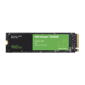 Western Digital Green SN350 M.2 960 GB PCI Express 3.0 NVMe (WDS960G2G0C)