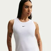 Nike W NSW RIB TIGHT TANK, maja ž.br, bela IH7956