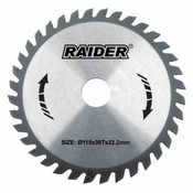 Raider RD-SB01 163102 Testera, Cirkularna, 180x24Tx20.0mm