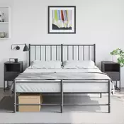 Vidaxl vidaXL Nočne omarice, črne, 36x39x60,5 cm, jeklo
