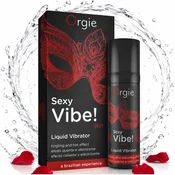 Orgie Tekoči vibrator Hot 15 ml