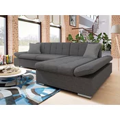 Kotna garnitura Miami 390 (278x151x76cm), siva