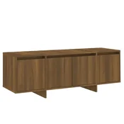 Vidaxl TV omarica rjavi hrast 120x30x40,5 cm inženirski les