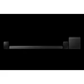 Samsung Q-series QS750F 5.1.2ch Soundbar with Subwoofer & Rear Speakers (2025) (HW-QS750F/EN)