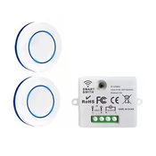 Prekidac RF 433MHz 10A/250V, sa dva tastera