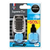slomart AROMA CAR Aroma Supreme Duo osvežilček za avto, aqua