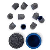 Aba Group Brusilne kapice za pedikuro 10 mm, granulacija 80 - 10 kosov