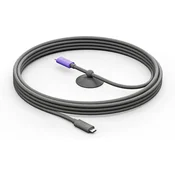 Logitech USB-C kabel, USB 3.2 Gen 2, 5m, grafitno vijoličen