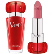 Pupa Vamp Extreme Color Lipstick With Volumizing Treatment 204 - Timelass Rose (3.5 G)