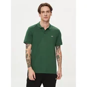 Lacoste Polo majica DH2050 Zelena Regular Fit