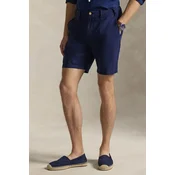 Polo Ralph Lauren Kratke hlače z dodatkom lanu