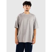 adidas Majica Trefoil Essentials IA7533 Svetlo siva Regular Fit