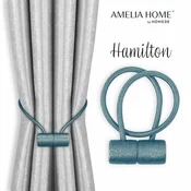 Curtains - accessories HAMILTON color navy ameliahome