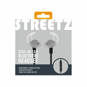 Slušalice STREETZ HL-BT303, SPORT, in-ear, mikrofon, Bluetooth, crne