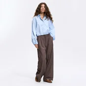 Reserved - Plisirane pantalone širokih nogavica