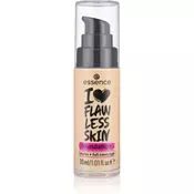 Essence I LOVE FLAWLESS SKIN prekrivni tekoči puder z mat učinkom odtenek 30 - Dark Porcelain 30 ml
