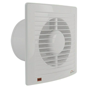 OEZPOLAT Ventilator Air-Circle Air-Style 125 (O 125, bel, pretok zraka do 165 m3/h, 36,7 dB, časovnik)