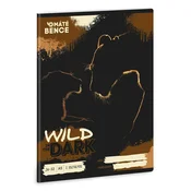 ARS UNA linirana bilježnica, A5, 32 lista, 16–32, 2. razred, Wild In The Dark 53595430