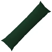vidaXL Prevleka za blazino HEERLEN Temno zelena 40 x 145 cm Blago
