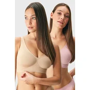 2PACK Nepodložen brezšivni modrček Flexi Khloe
