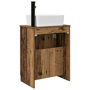 vidaXL vidaXL Kopalniška omarica s pomivalnikom Star les 54 x 35 x 83 cm, (5000245831)