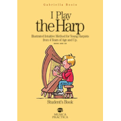BOSIO:I PLAY THE HARP METHOD FOR YOUNG FROM 4 YEARS OF AGE AND UP +CD