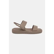 Calvin Klein sandali ženski SQ MOLDED SANDAL SLIN LTH